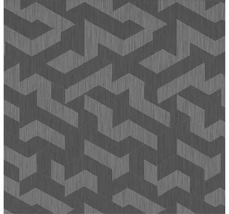 Geometriset tummat muodot teini-ikäisen rullaverho - Tenstickers