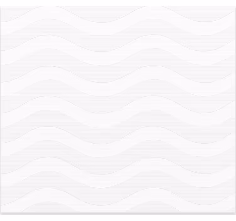 Valkoisia ja harmaita aaltoja teini-ikäisen rullaverho - Tenstickers