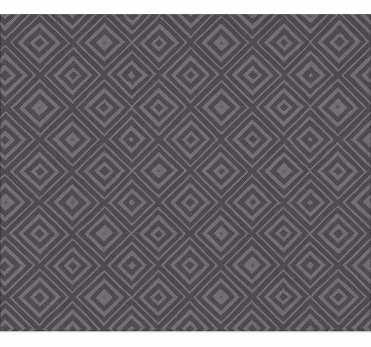Harmaa timantti geometrinen teini-ikäisen rullaverho - Tenstickers