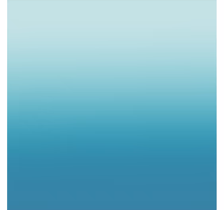 Valkoisesta siniseen teini-ikäisen rullaverho - Tenstickers