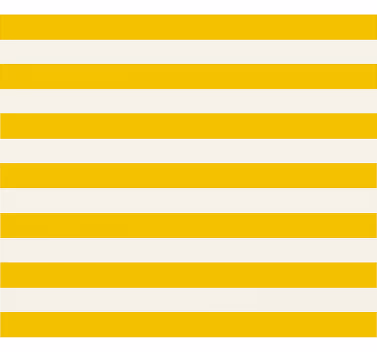 Keltaisia ja valkoisia raitoja teini-ikäisen rullaverho - Tenstickers