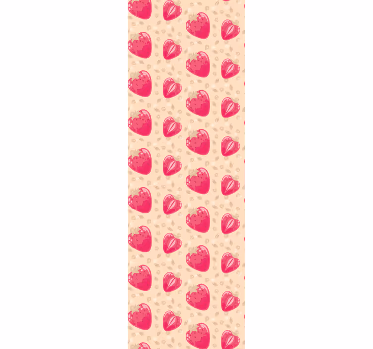 Sydänkuvio rullaverho keittiöön - Tenstickers