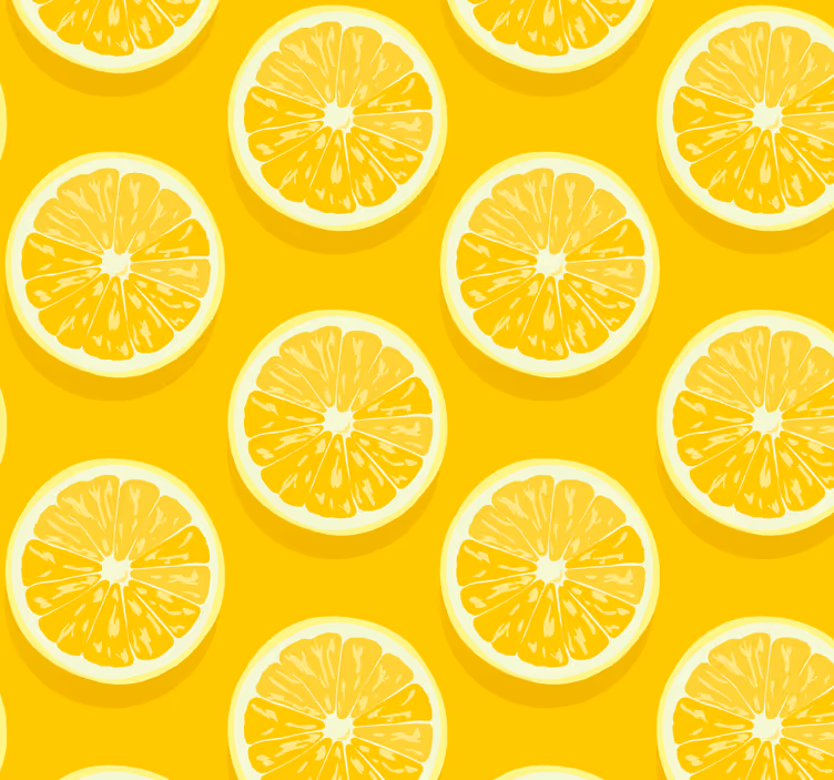 Citrusvirkistysrullaverho keittiöön - Tenstickers
