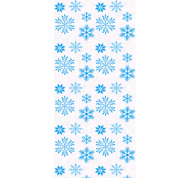 Lumihiutale rullaverho keittiöön - Tenstickers