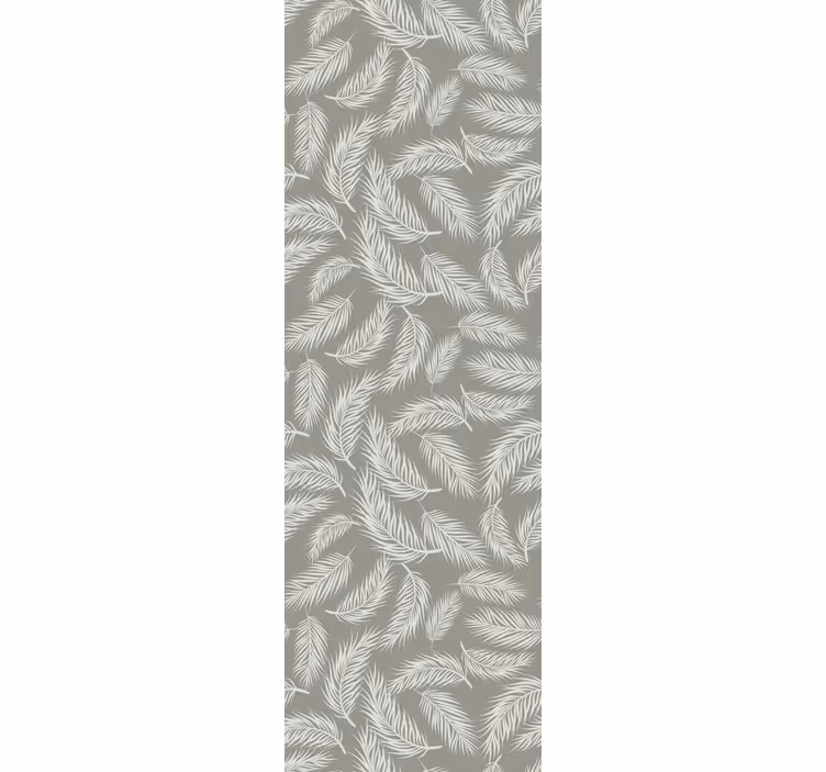 Trooppinen beige hamptons-kuvio ruokasalin rullaverho - Tenstickers