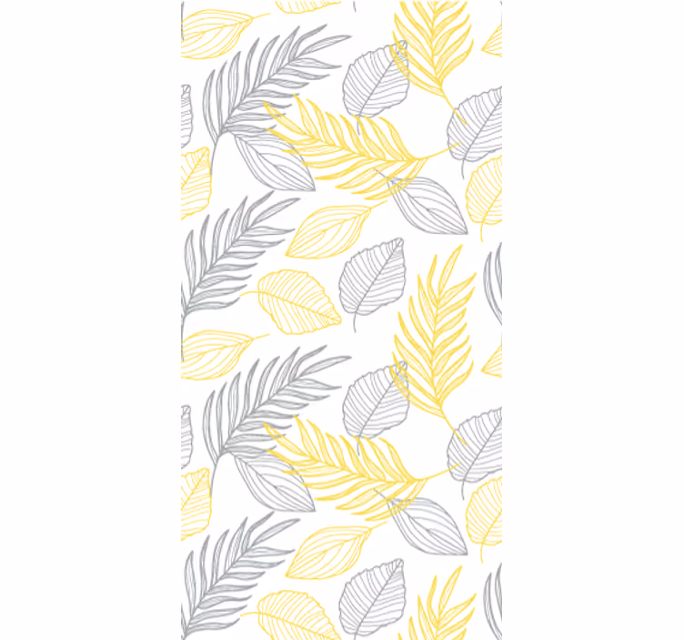 Pantone lehtikuosiset ruokasalin rullaverhot - Tenstickers