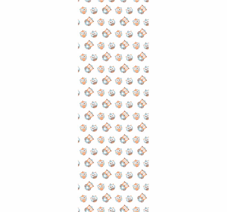 Pöllökuvioinen lapsen rullaverho - Tenstickers