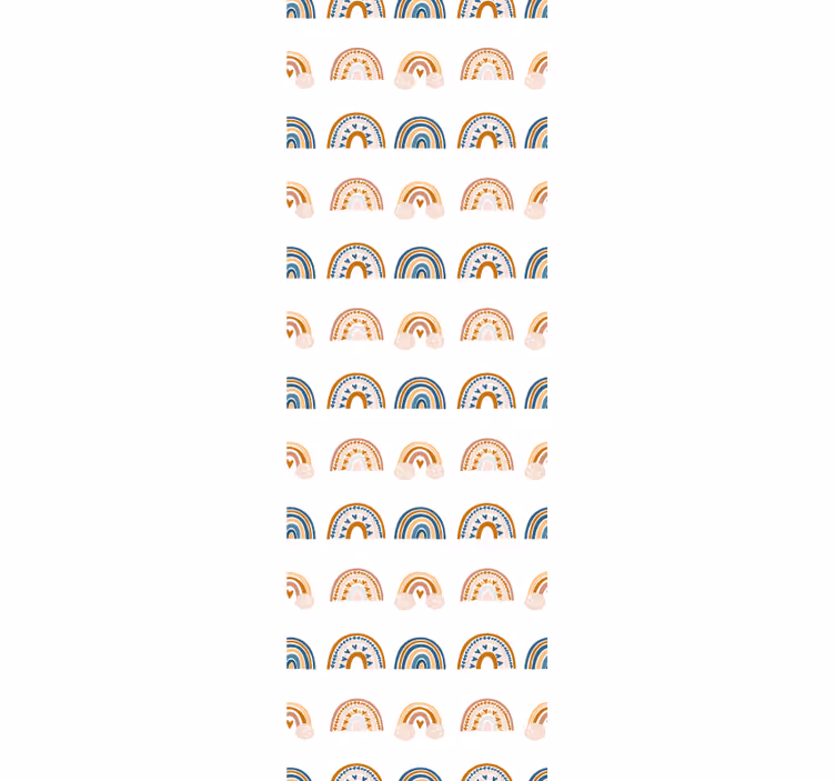Lapsen rullaverho syksyn sateenkaaret - Tenstickers