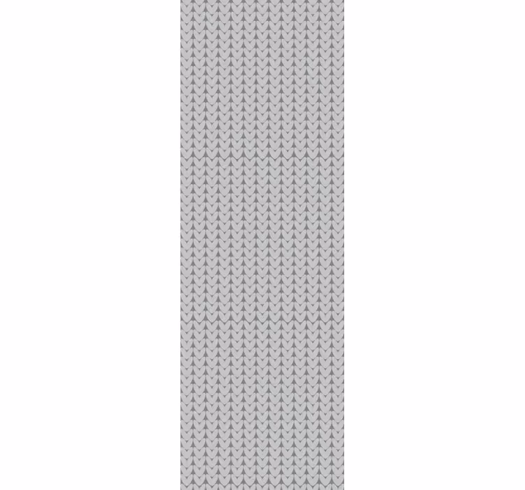 Minimalistinen harmaa pystymalli toimiston rullaverho - Tenstickers