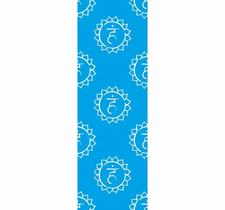 Toimiston rullaverhokurkunchakransymboli - Tenstickers
