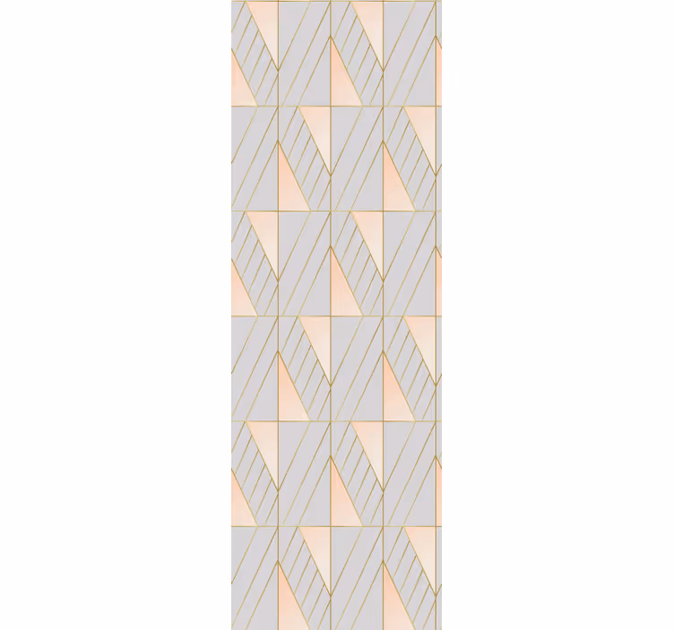 Moderni rullaverho kerrokselliset geometriset muodot - Tenstickers