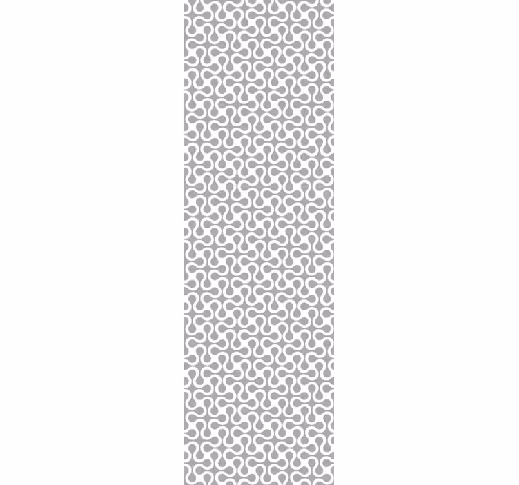 Moderni valkoinen kierreverho - Tenstickers