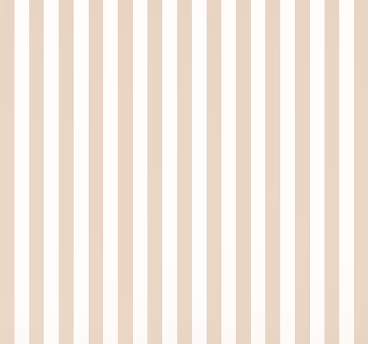 Beige raidallinen olohuoneen rullaverho - Tenstickers