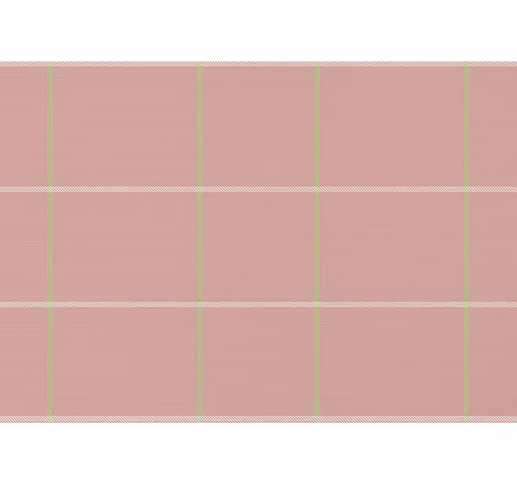 Vaaleanpunainen moderni kuosi rullaverho - Tenstickers