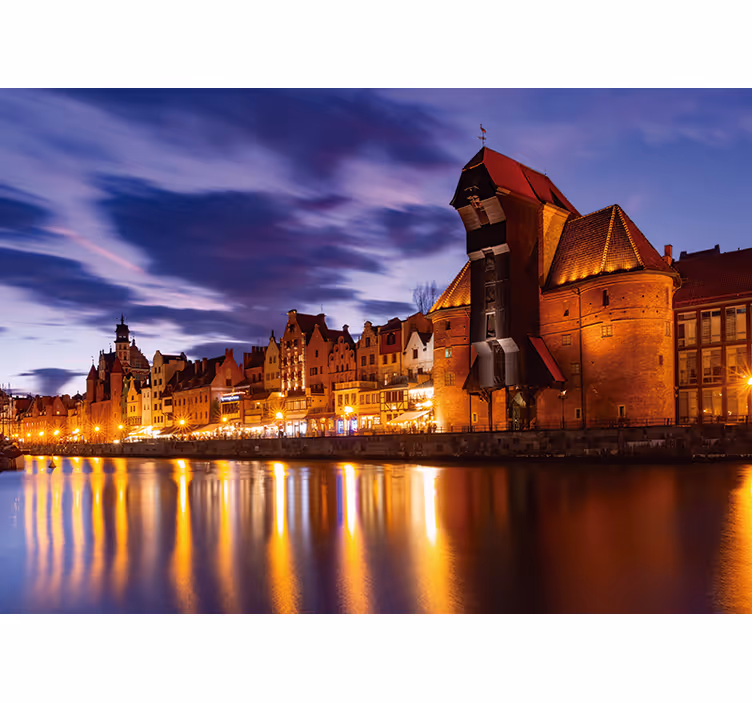 Sininen rullaverho gdańsk yössä - Tenstickers