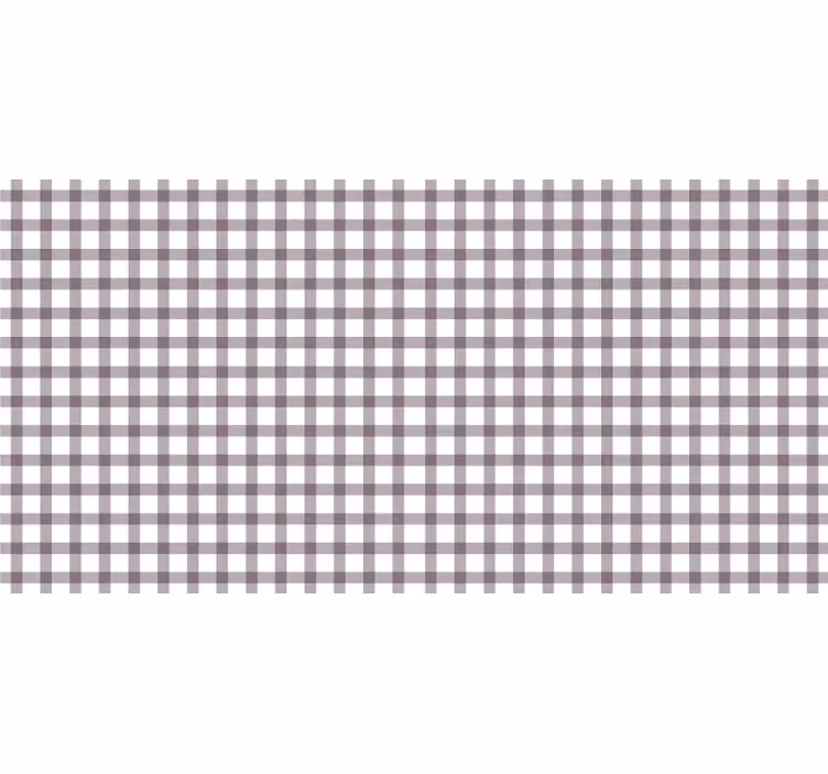 Violetti ruutukuvio rullaverho - Tenstickers
