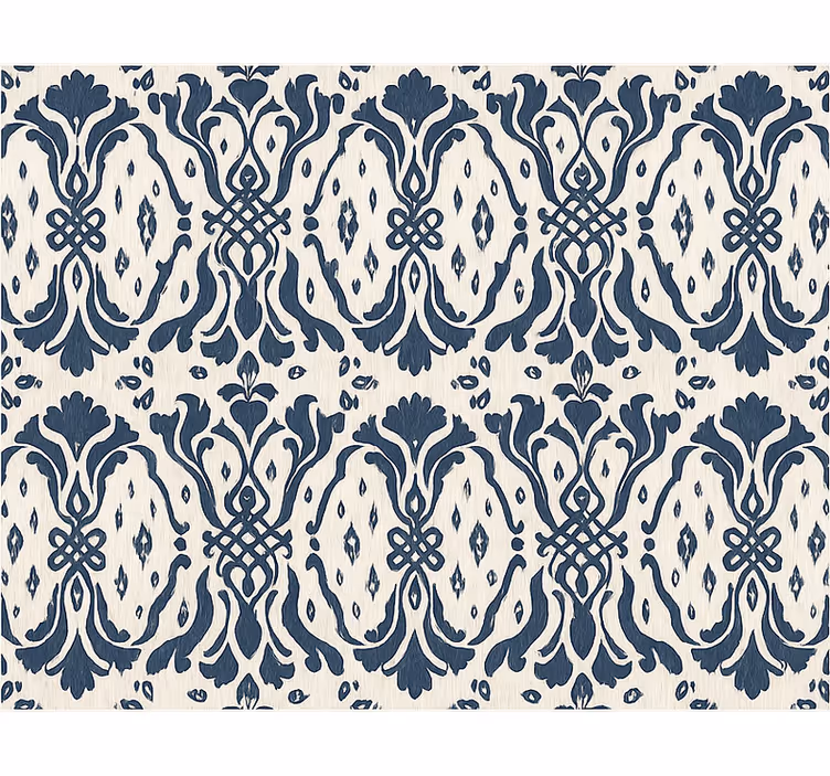Moderni rullaverho vintage mustilla koristeilla - Tenstickers