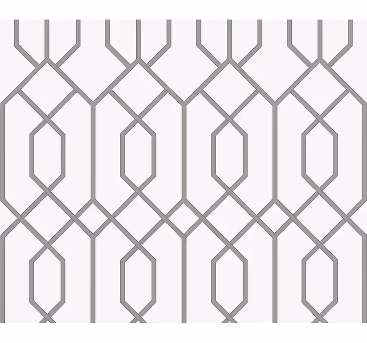 Moderni rullaverho harmaa geometria - Tenstickers