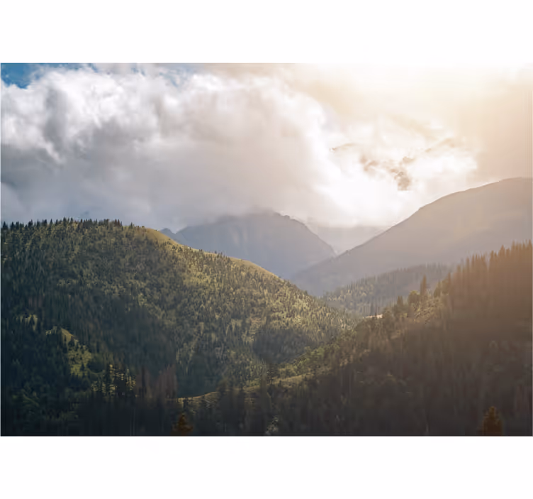 Tatra-kansallispuistonolohuoneenrullaverho - Tenstickers