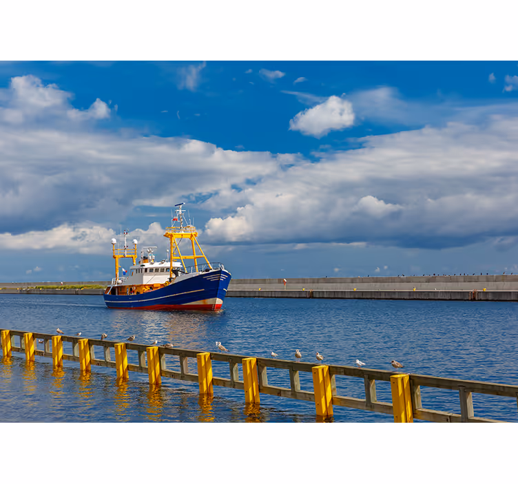 Gdynia laivaolohuoneen rullaverho - Tenstickers