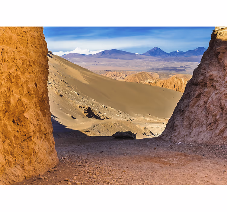 Olohuoneen rullaverho atacama autiomaan tyyli - Tenstickers