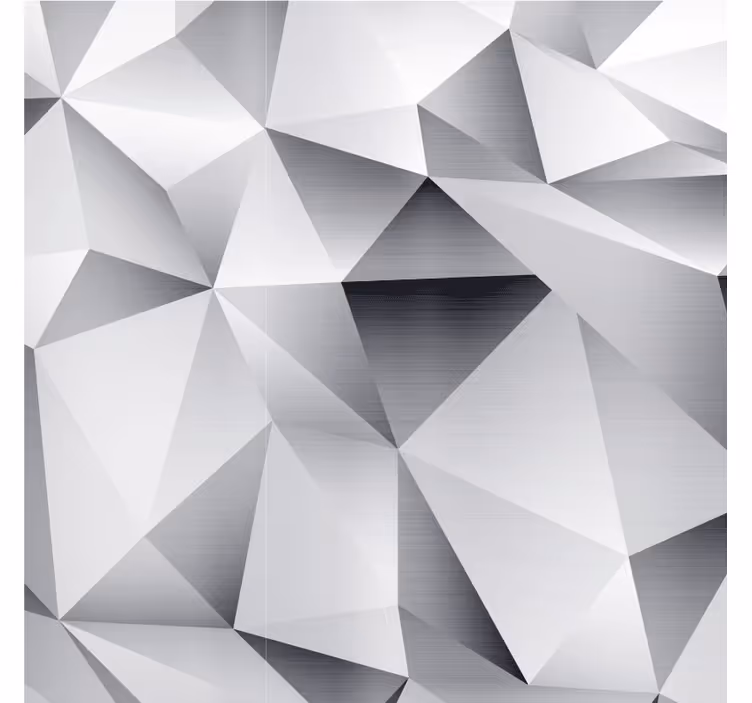 Hopeinen kosminen geometrinen kuvio olohuoneen rullaverho - Tenstickers