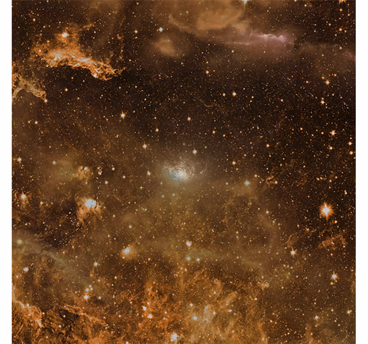 Oluen rullaverho salaperäiset pilvet avaruus cosmos - Tenstickers