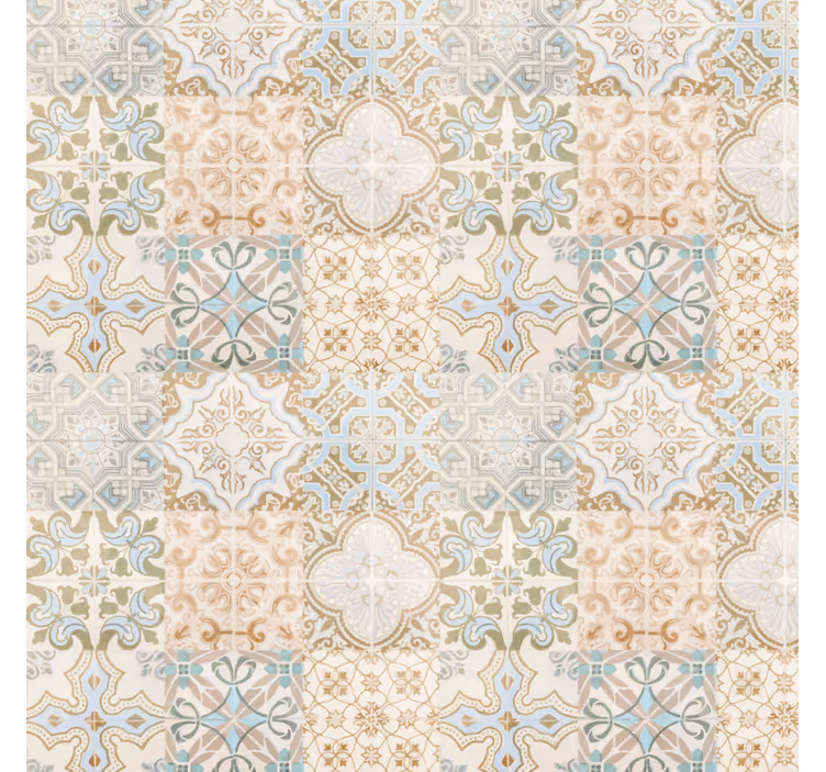 Beige rullaverho vanhan espanjalaisen tyylin mukaan - Tenstickers