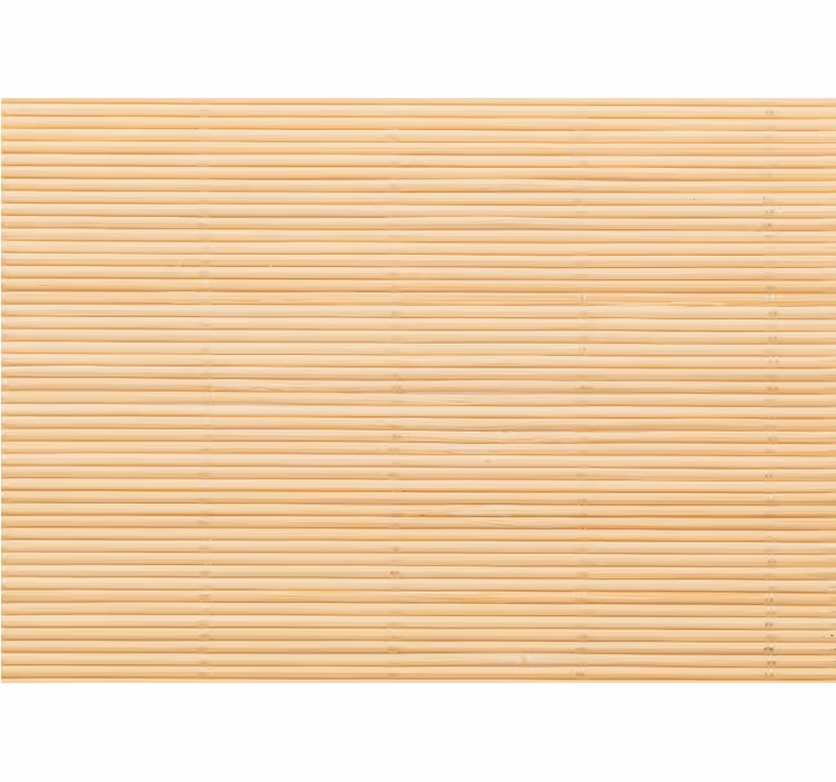 Beige rullaverho bambuimitointikuviolla - Tenstickers