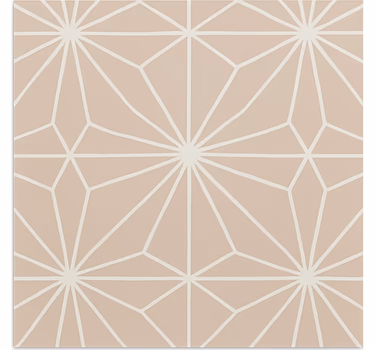 Beige tähtikuvio rullaverho - Tenstickers