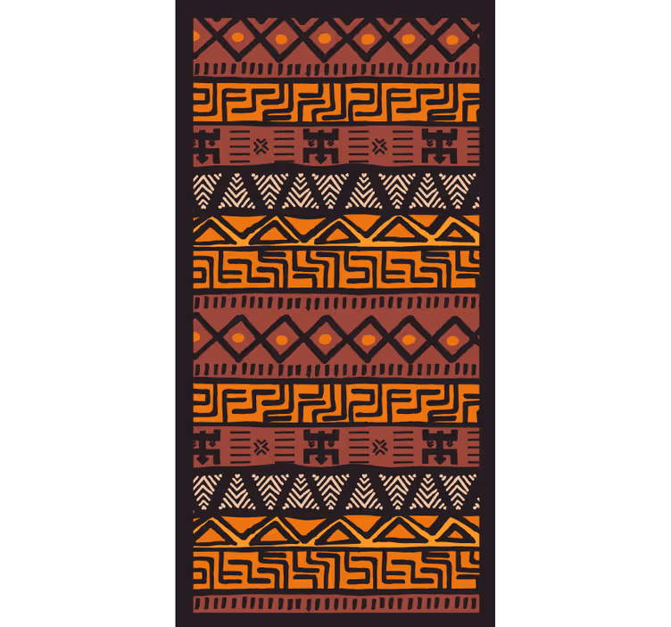 Makuuhuoneen rullaverho afrikkalaistyylinen - Tenstickers