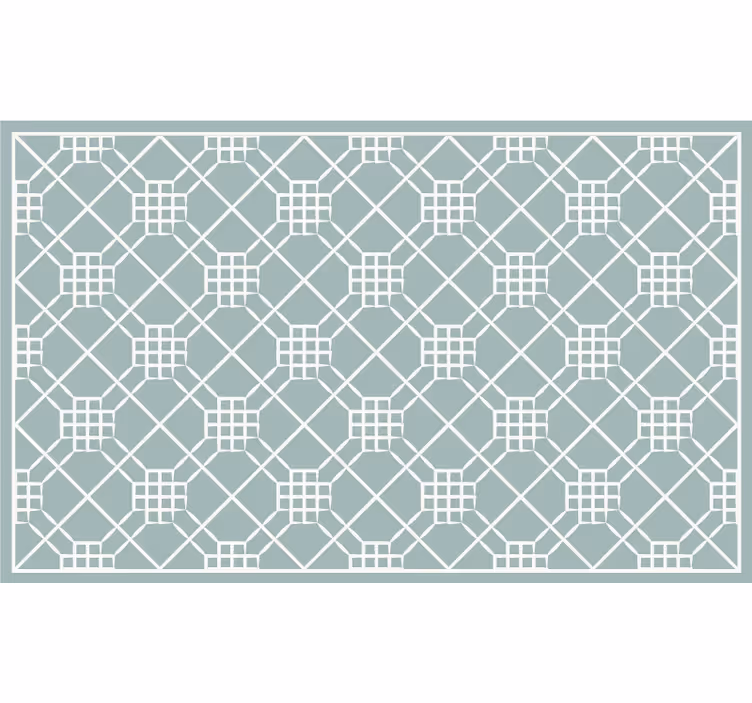 Makuuhuoneen rullaverho epäsäännöllisellä geometrialla - Tenstickers
