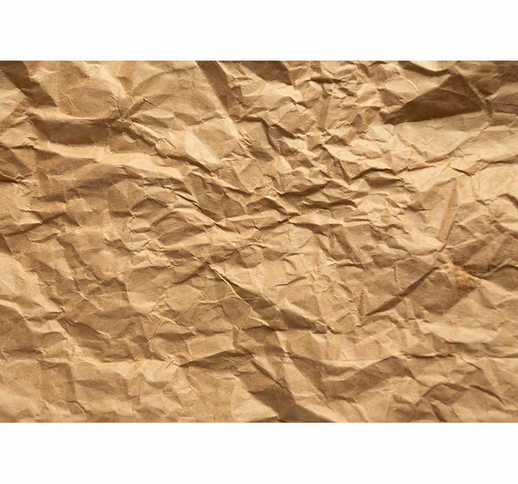 Beige rullaverho ruskea ryppypaperi - Tenstickers