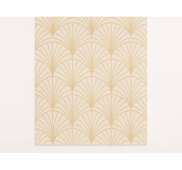 1920-luvun fani art deco vintage-rullaverho - Tenstickers