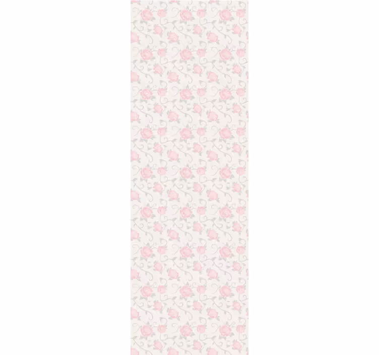 Pienet kukat vintage-tyylinen rullaverho - Tenstickers