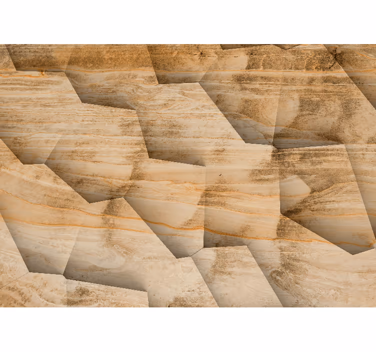 Beige rullaverho puupaneeli-imitaatio - Tenstickers
