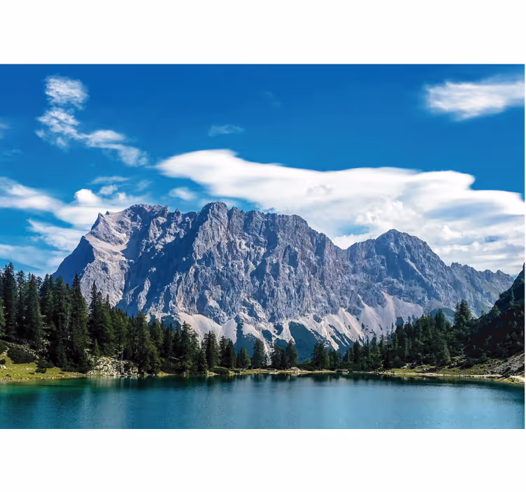 Seebensee zugspitze makuuhuoneen rullaverho - Tenstickers