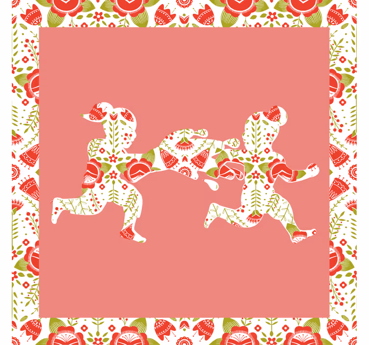 Śmingus dyngus perinteinen olohuoneen rullaverho - Tenstickers