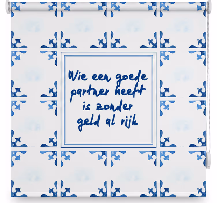 Kiitollisuuden täyttämä makuuhuoneen rullaverho - Tenstickers