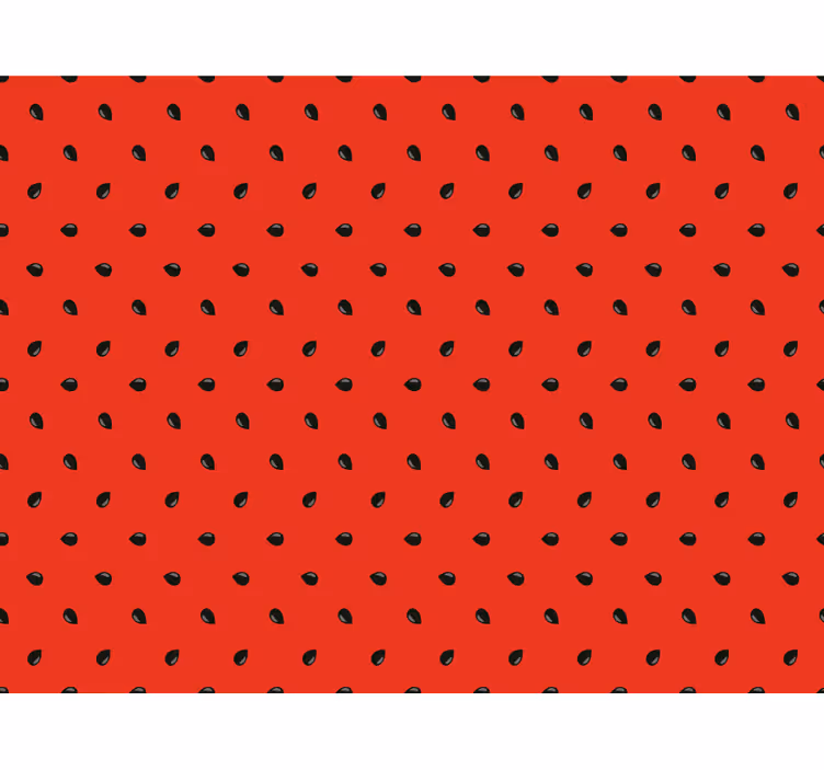 Makuuhuoneen rullaverho vesimeloni-kuvioinnilla - Tenstickers