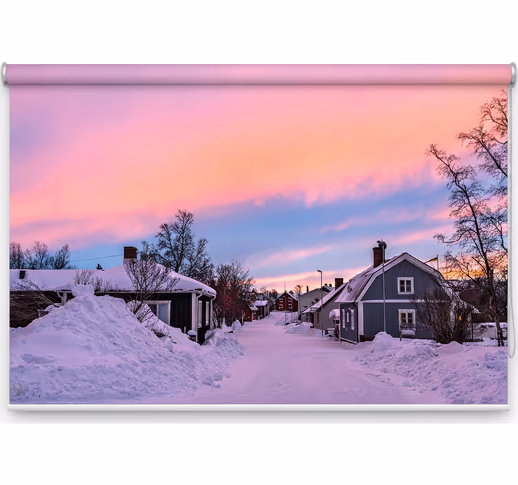 Kiruna rauhallinen makuuhuoneen rullaverho - Tenstickers