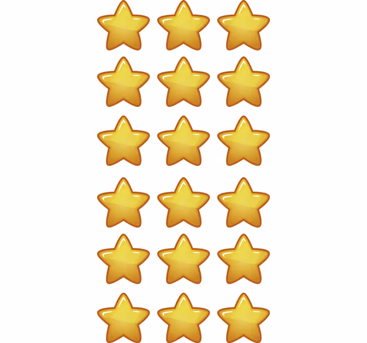 Cpprivalia_geometriset lapsille tähdet rullaverho - Tenstickers