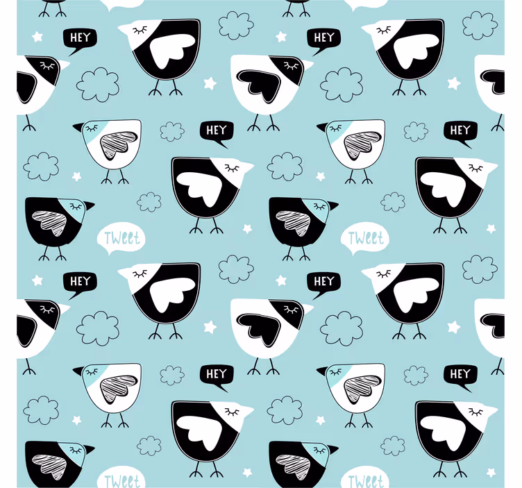 Lapsen rullaverho musta kanakuosi - Tenstickers