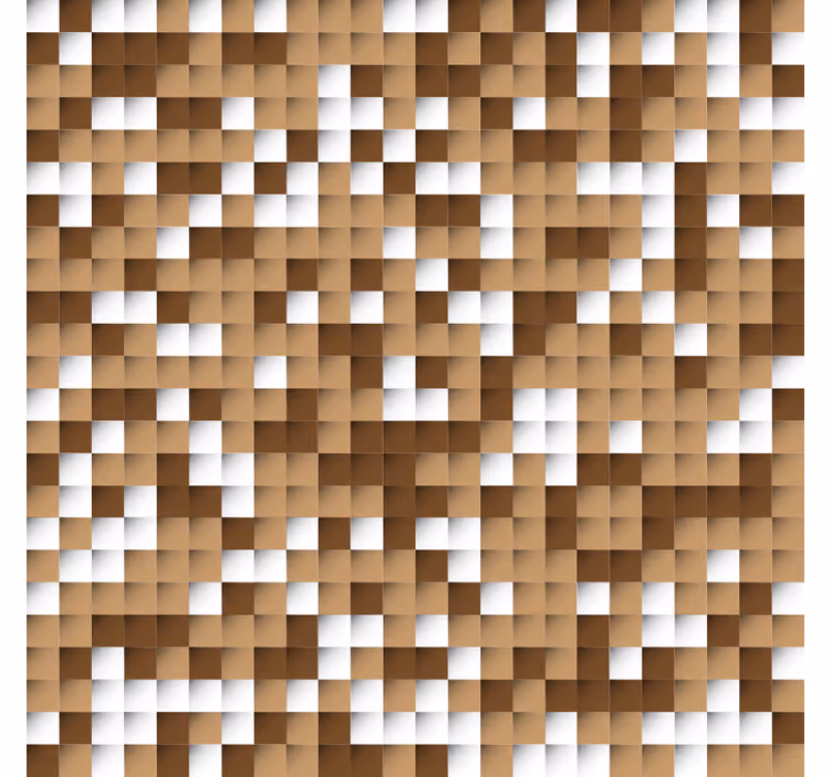 Geometrinen muovimatto keittiöön rullaverho keittiöön - Tenstickers