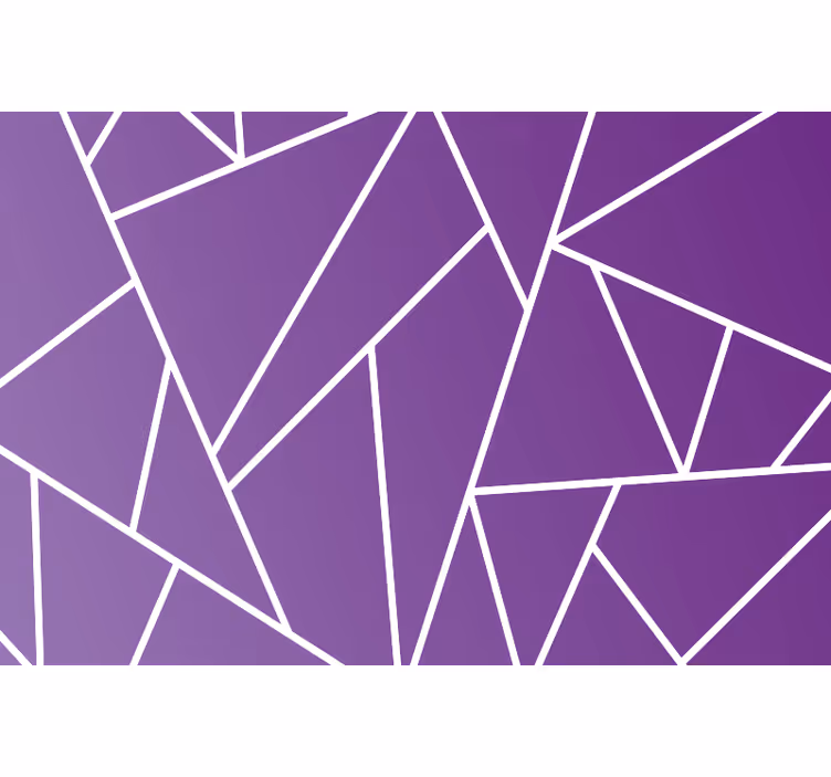 Violetti rullaverho tyylikkäillä neliöillä - Tenstickers