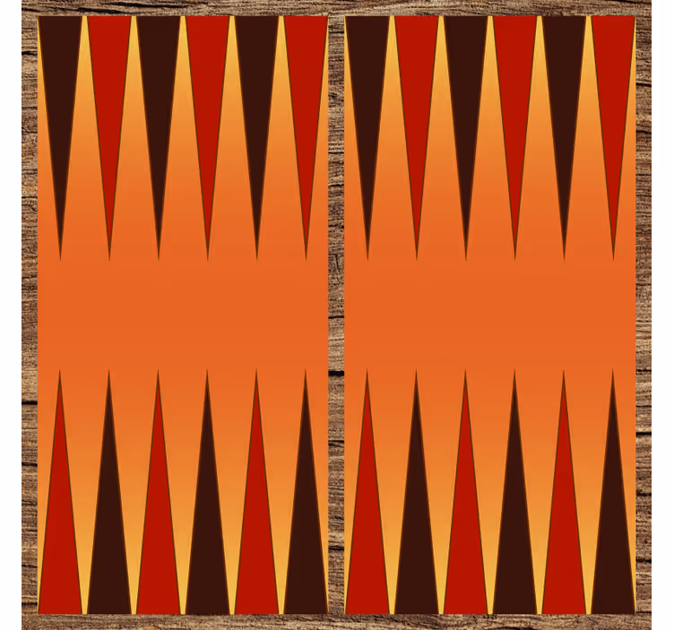 Lapsen rullaverho backgammon-pelimatto - Tenstickers