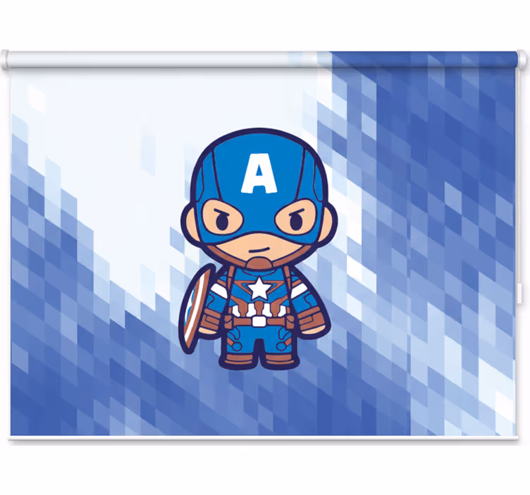 Lapsen rullaverho vengadores-supersankarit - Tenstickers