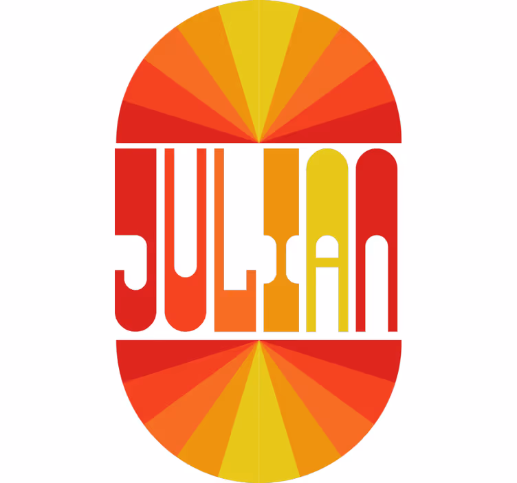 Vintage sunset teini-ikäisen rullaverhon taika - Tenstickers