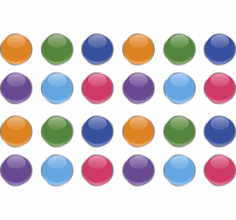 Teini-ikäisen rullaverho 3d-geometriset kuviot - Tenstickers