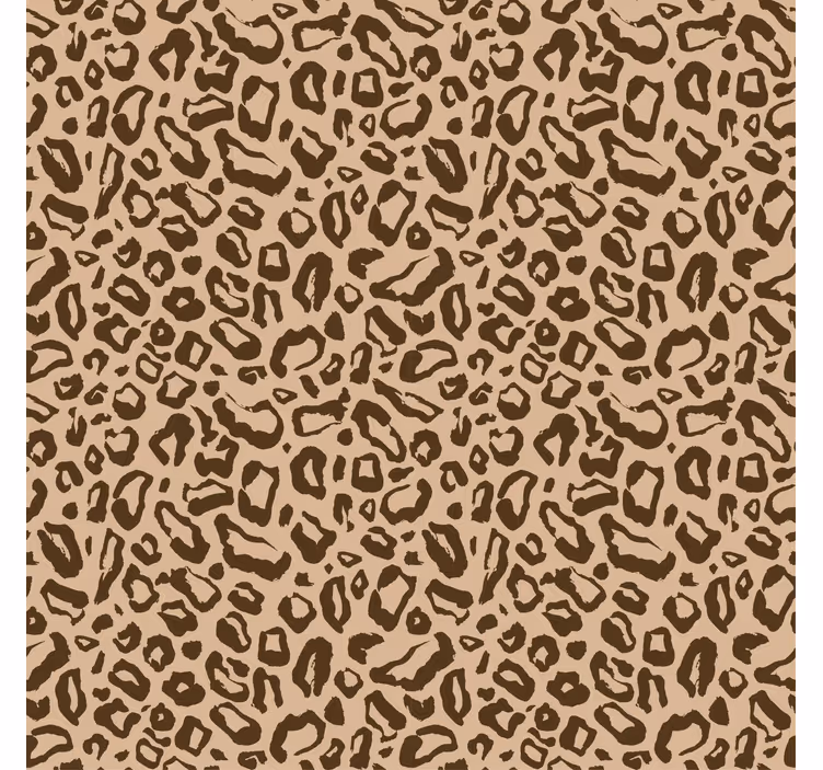 Beige rullaverho isoja ja pieniä leopardi täpliä - Tenstickers